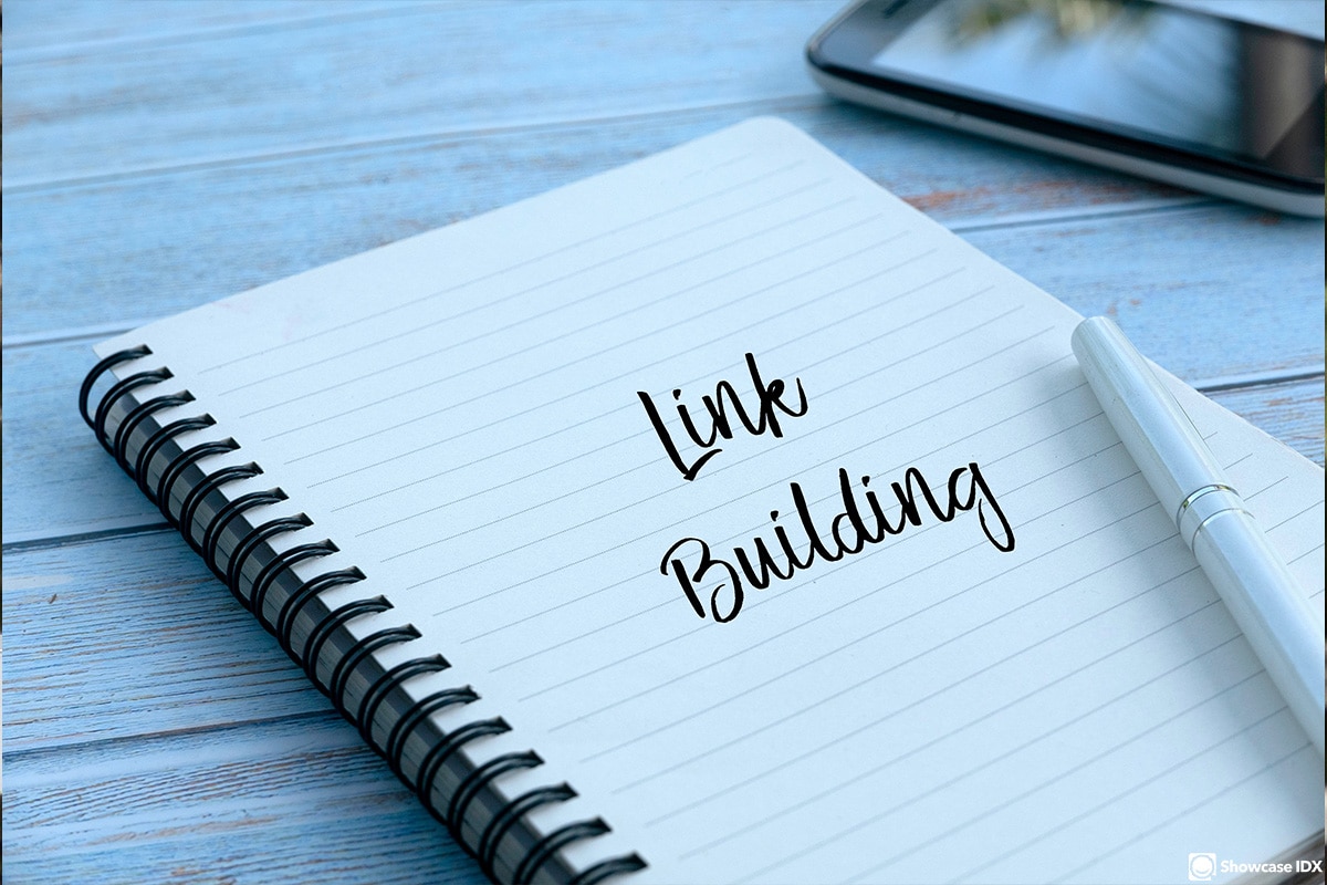 link building - seo for real estate agents