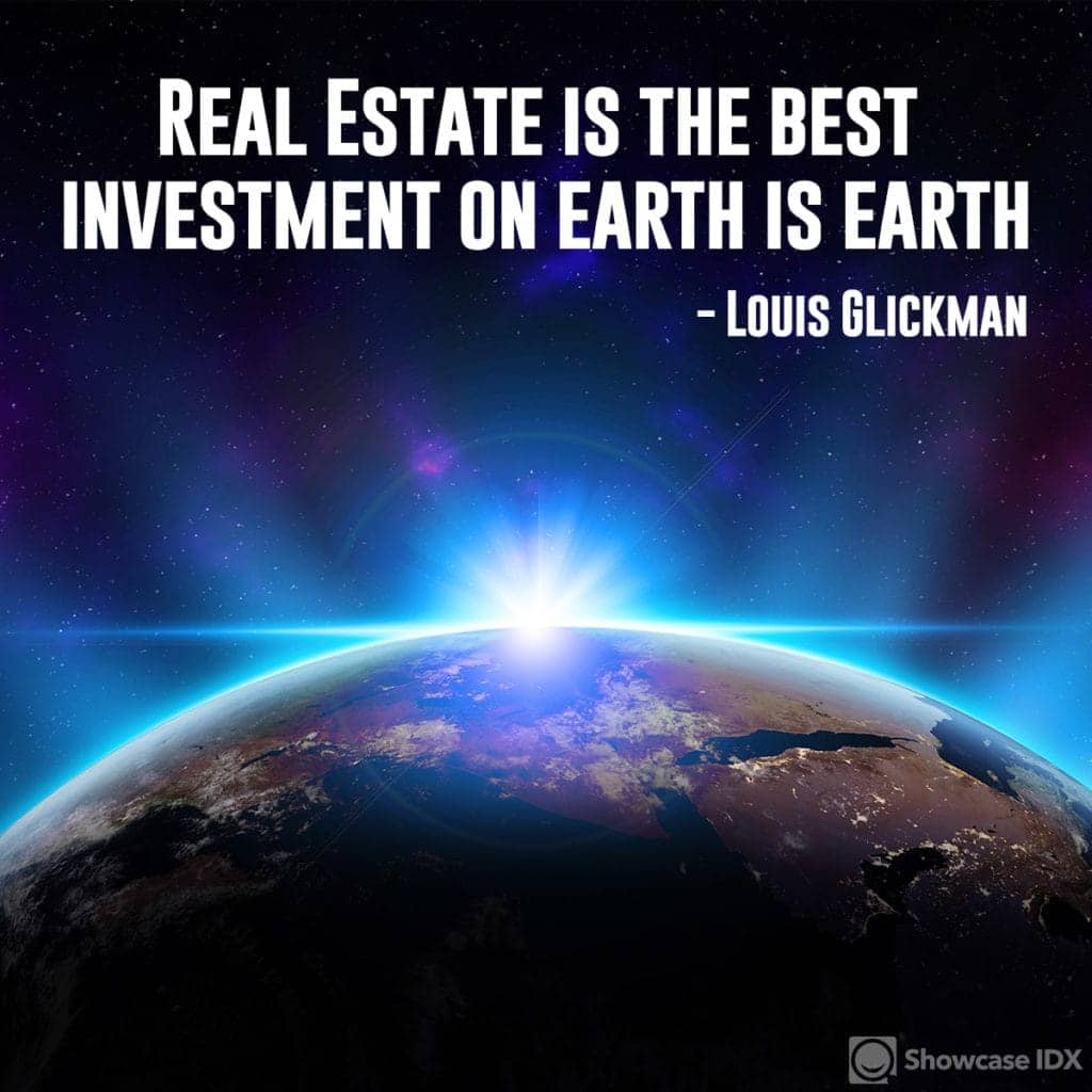  Louis Glickman - The best investment on earth is earth