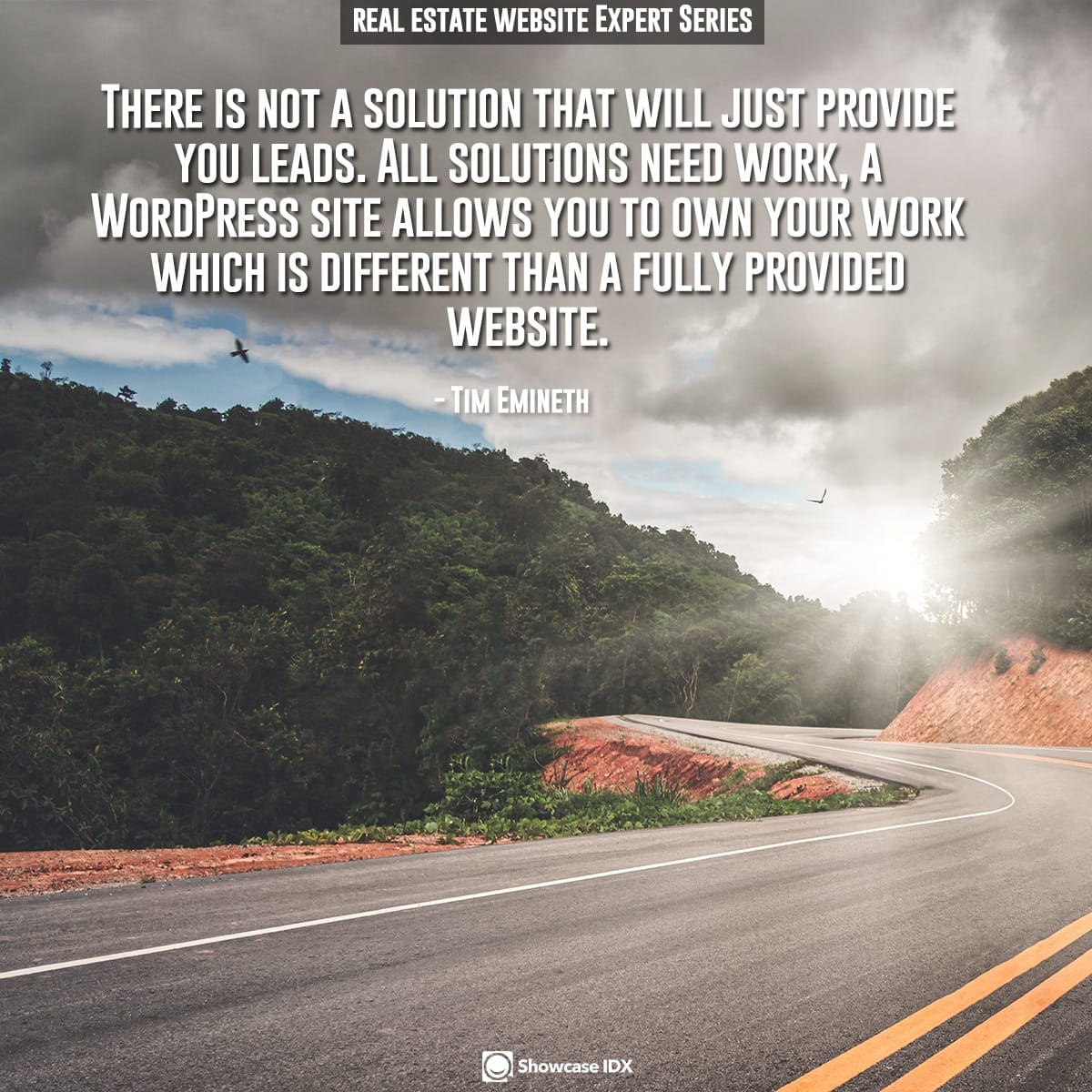 There is not a solution that will just provide you leads. All solutions need work, a WordPress site allows you to own your work which is different than a fully provided website.