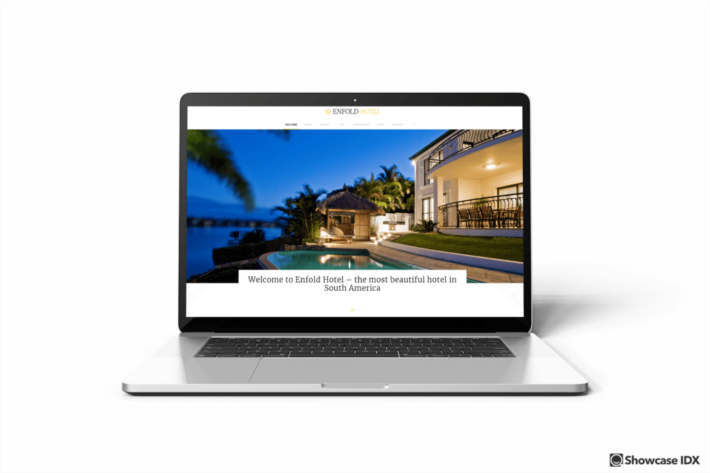 Enfold WordPress theme, great for real estate websites