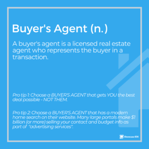 real estate definitions buyers agent 2