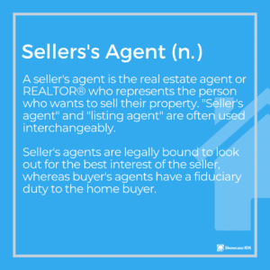 real estate definitions sellers agent 2